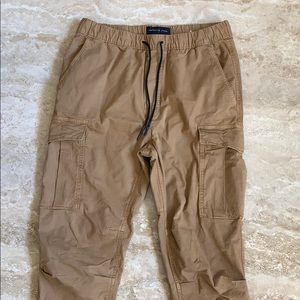 American Eagle Khaki Joggers